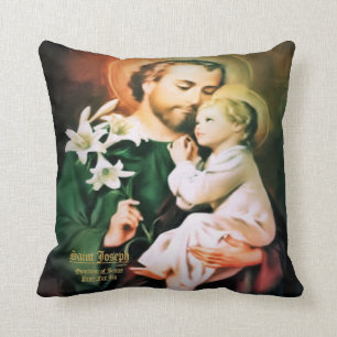 Sint Jozef Guardian van Jezus Sierkussen