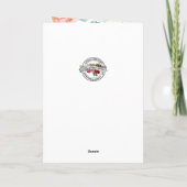 Sint-Jozef Jezus Bloemen Religieus Katholiek Kaart (Achterkant)