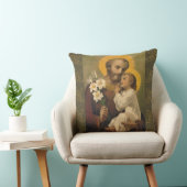 Sint-Jozef Jezus Religieuze paus Handtekening Kussen (Stoel)