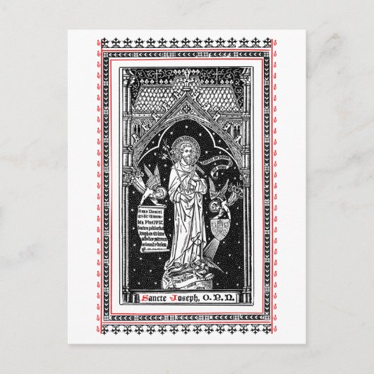 Sint-Jozef, Kerkpatroon (DT 01) Briefkaart (Voorkant)