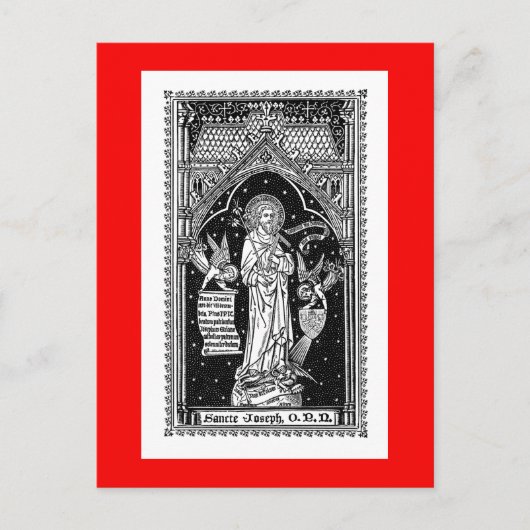 Sint-Jozef, Kerkpatroon (DT 01) Briefkaart (Voorkant)
