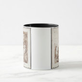 Sint-Jozef met het Slapende Christus Kind (pen & b Mok (Midden)