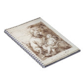 Sint-Jozef met het Slapende Christus Kind (pen & b Notitieboek (Rechterzijde)