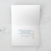 Sint Jozef met Maria en Jezus en Geest Kaart (Binnen)