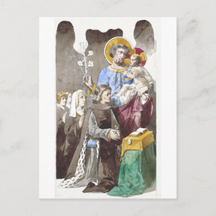 Sint-Jozef Patroon van de Universele Kerk Briefkaart