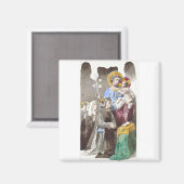 Sint-Jozef Patroon van de Universele Kerk Magneet (Voorkant / Achterkant)