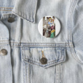 Sint-Jozef Patroon van de Universele Kerk Ronde Button 5,7 Cm (In situ)