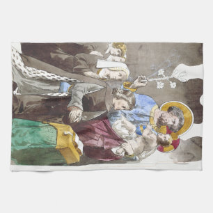 Sint-Jozef Patroon van de Universele Kerk Theedoek