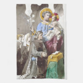 Sint-Jozef Patroon van de Universele Kerk Theedoek (Verticaal)