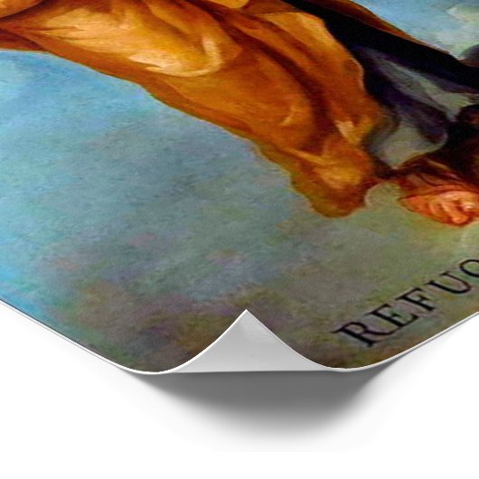 Sint-Jozef, schuilplaats van de mensen in Agony Poster (Hoek)