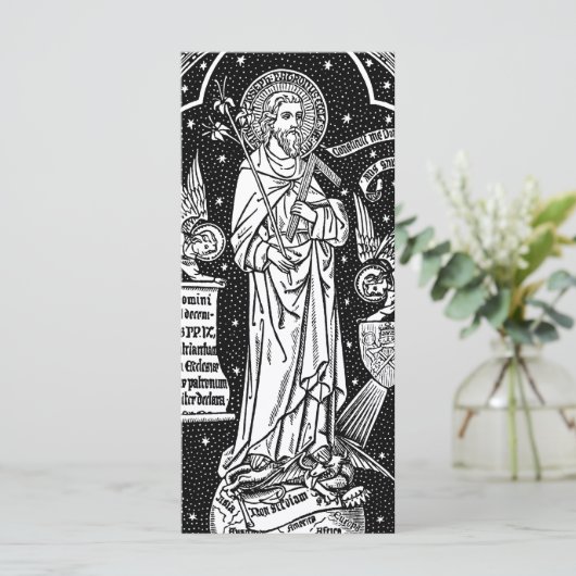 Sint-Jozef, strijder van de kerk (Detail; DT 01) (Staand voorkant)