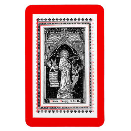 Sint-Jozef, strijder van de kerk (DT 01) Magneet