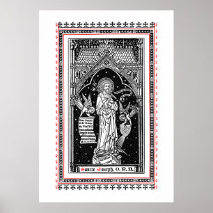 Sint-Jozef, strijder van de kerk (DT 01) Poster
