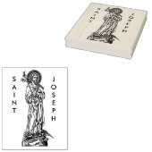 Sint-Jozef, strijder van de kerk (DT 01) Rubberstempel (Gestempeld)