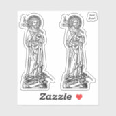 Sint-Jozef, strijder van de kerk (DT 01) Sticker (Vel)