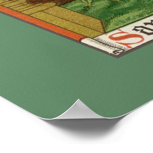 Sint-Jozef, strijder van de kerk (SAU 35) Poster (Hoek)