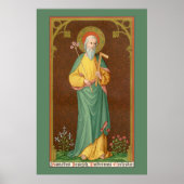 Sint-Jozef, strijder van de kerk (SAU 35) Poster (Voorkant)