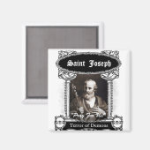 Sint Jozef: Terreur der demonen Magneet (Voorkant / Achterkant)