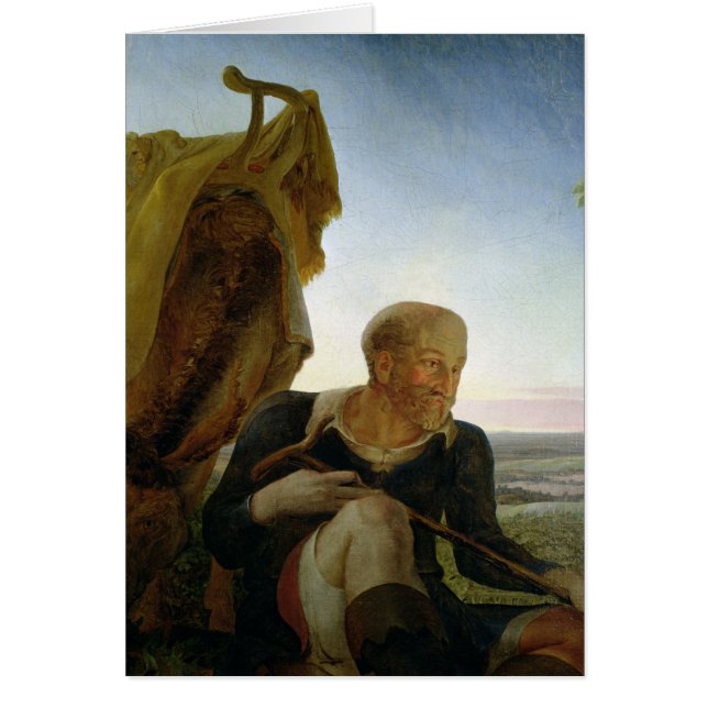 Sint-Jozef uit 'Rest on the Flight into Egypt' (Voorkant)