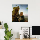 Sint-Jozef uit 'Rest on the Flight into Egypt' Poster (Thuiskantoor)