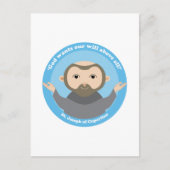 Sint-Jozef van Cupertino Briefkaart (Voorkant)