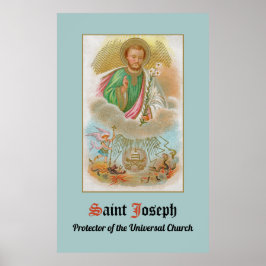 Sint-Jozef van de Kaart "Pilgrimage" (B 01) Poster