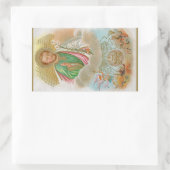 Sint-Jozef van de Kaart "Pilgrimage" (B 01) Rechthoekige Sticker (Tas)