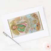 Sint-Jozef van de Kaart "Pilgrimage" (B 01) Rechthoekige Sticker (Envelop)