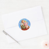 Sint-Jozeffeest Ronde Sticker (Envelop)