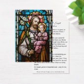 Sint-Jozefjezus, katholieke beschermingspoger Visitekaartje (Bureau)