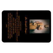 Sint-Jozefs Geest van het Werk Gebed Magneet (Horizontaal)