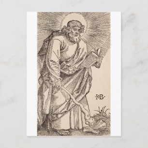 Sint Judas Taddeüs de apostel en martelaar Briefkaart