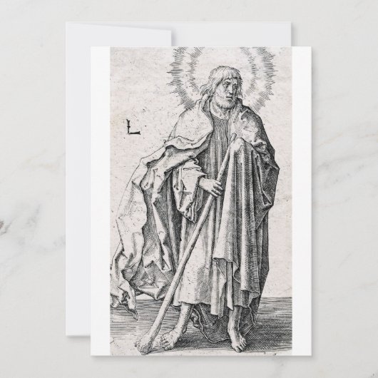 Sint Judas Taddeüs de apostel Kaart (Voorkant)