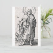 Sint Judas Taddeüs de apostel Kaart (Staand voorkant)