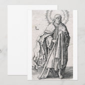 Sint Judas Taddeüs de apostel Kaart (Voorkant / Achterkant)