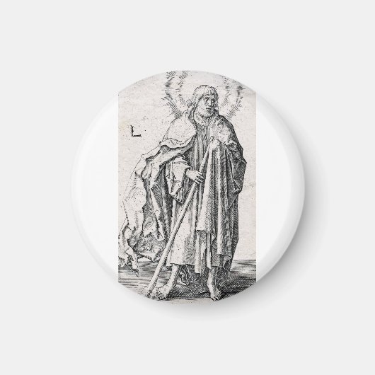 Sint Judas Taddeüs de apostel Magneet (Voorkant)