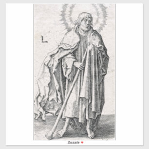 Sint Judas Taddeüs de apostel Sticker