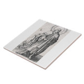 Sint Judas Taddeüs de apostel Tegeltje (Zijkant)