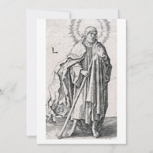 Sint Judas Thaddaeus de apostel Feestdagenkaart
