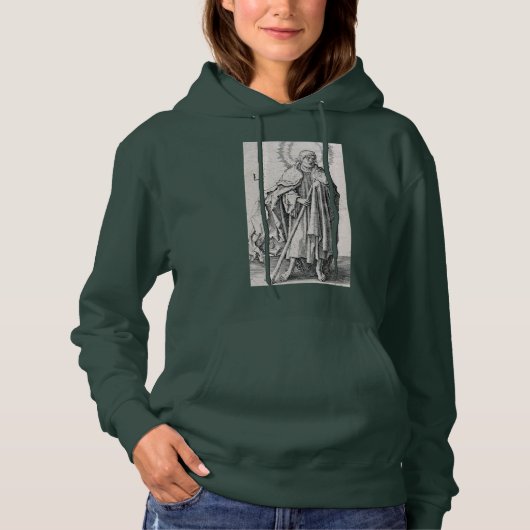 Sint Judas Thaddaeus de apostel Hoodie (Voorkant)