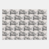 Sint Judas Thaddaeus de apostel Inpakpapier Vel (Voorkant)