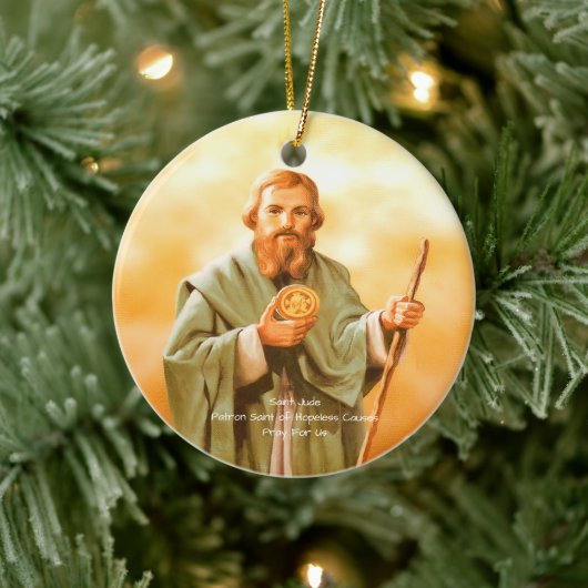 Sint-Judegebed Keramisch Ornament (Boom)