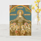 Sint-Karel van Assisi en Nuns (SAU 027) Kaart (Gele Bloem)