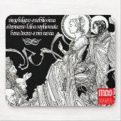 Sint-Katherine van Alexandrië Mousepad Muismat (Voorkant)