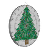 sint - kerstboom dartbord (Voorkant Links)