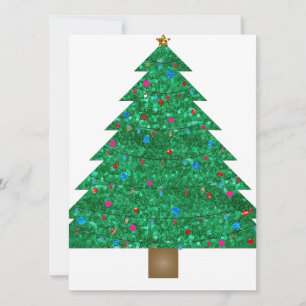 sint - kerstboom feestdagenkaart