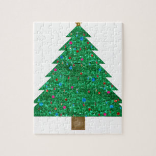 sint - kerstboom legpuzzel