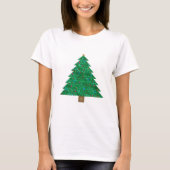 sint - kerstboom t-shirt (Voorkant)