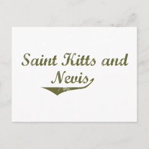 Sint Kitts en Nevis Revolutionaire Stijl Briefkaart