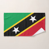 Sint Kitts en Nevis Vlag Independence Caribbean Bad Handdoek (Handdoek)